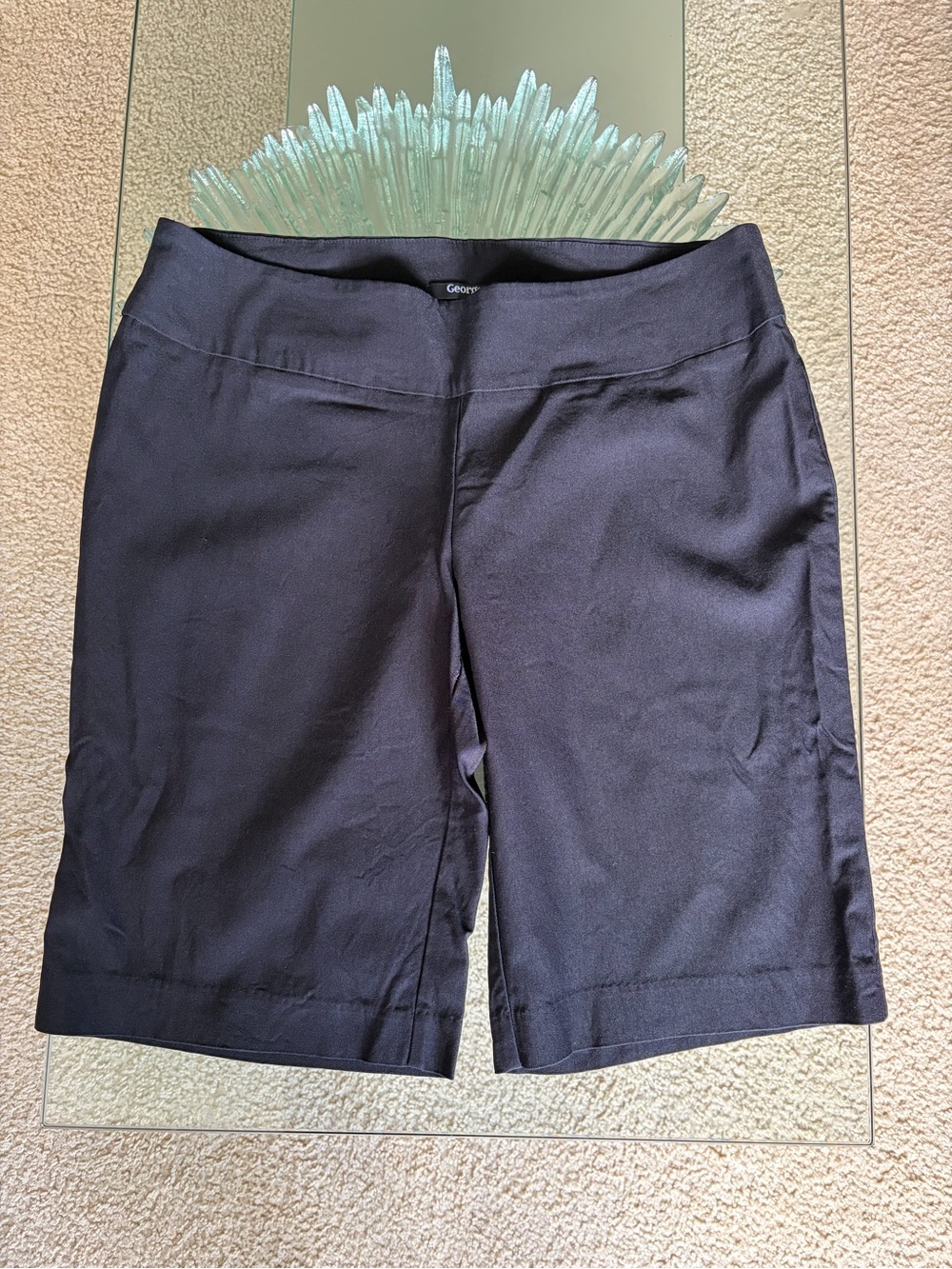 💜 George Black Shorts
